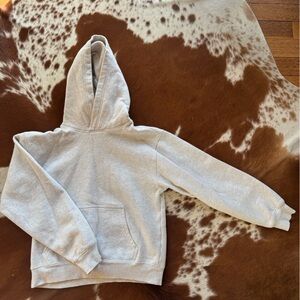 Aritzia Gray Hoodie Sweatfleece